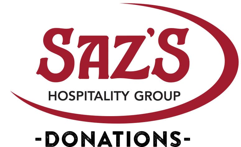 Saz's Hospitality Group donations