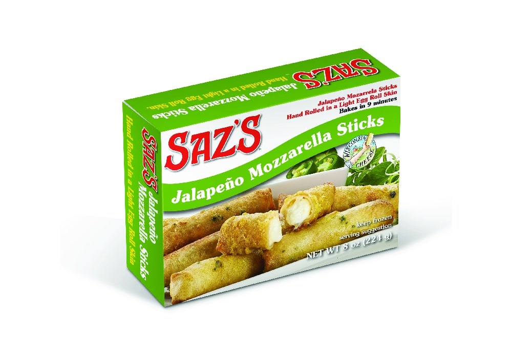 Saz's Jalapeño Mozzarella Sticks