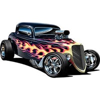 hot rod car