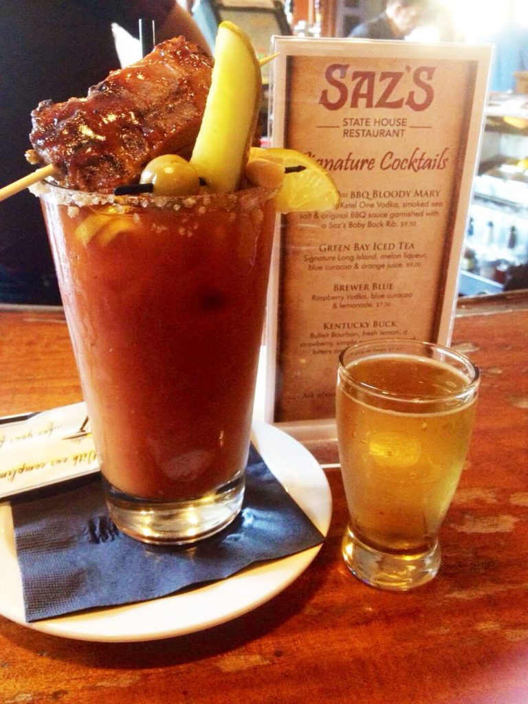Saz's Famous BBQ Bloody Mary