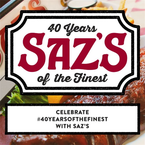 Saz's 40th anniversary