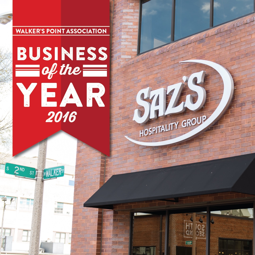 Saz's Awarded WPA Business of the Year