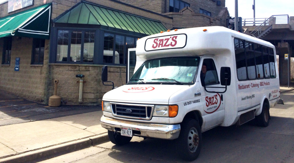 The Saz's shuttle 55th and State