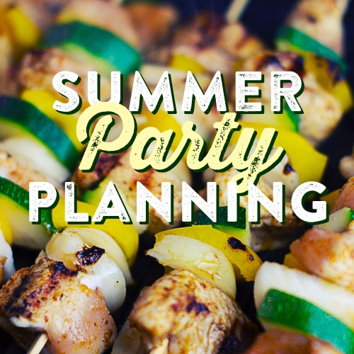 How to plan the perfect summer party with Saz's