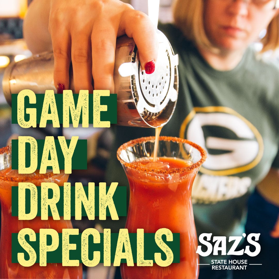 Packers Game Day Specials