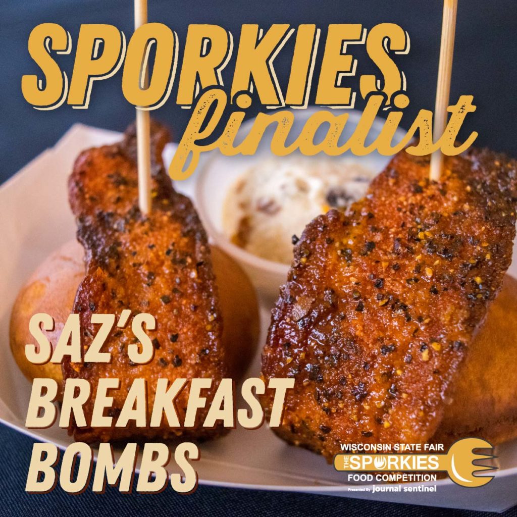 Saz's Breakfast Bombs - Sporkies 2018 Finalist at Wisconsin State Fair