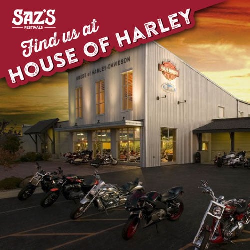 Saz's at House of Harley for 115th Anniversary