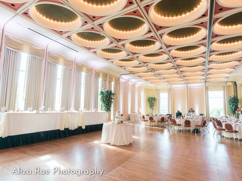 Marcus Center Weddings - Bradley Pavilion - Photo by Aliza Rae Photography