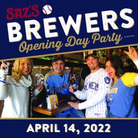 Celebrate Opening Day At Saz's State House!