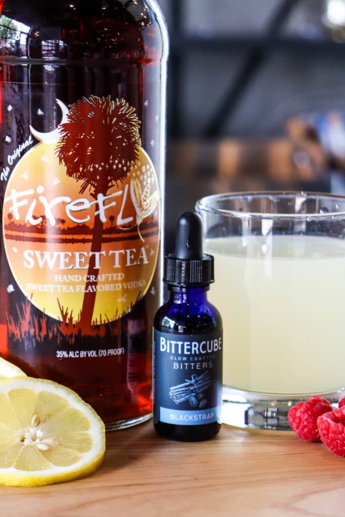 Our Sweet Tea Raspberry Lemonade cocktail will be a hit at your next party.