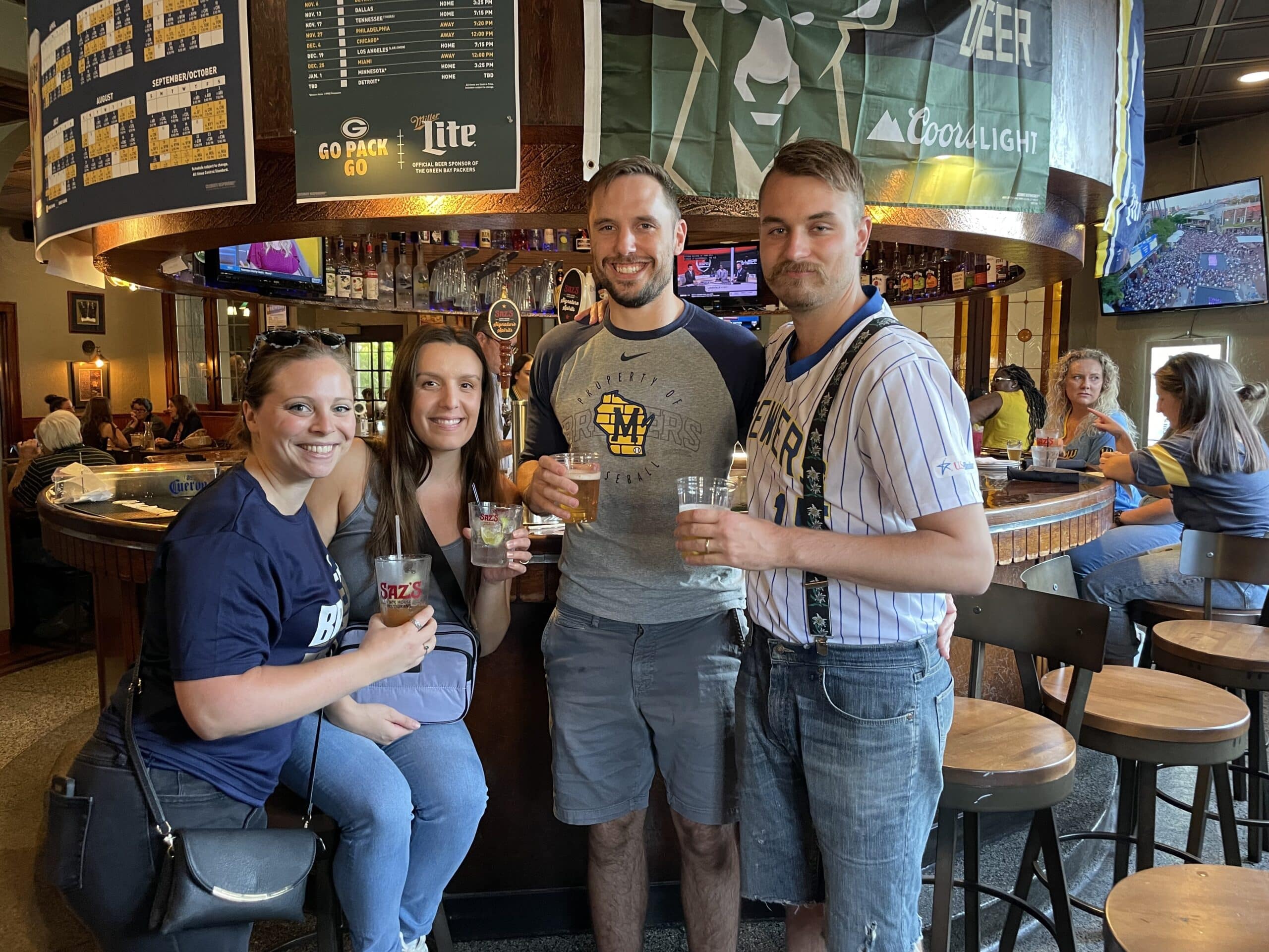Wauwatosa Bar for Brewers Opening Day