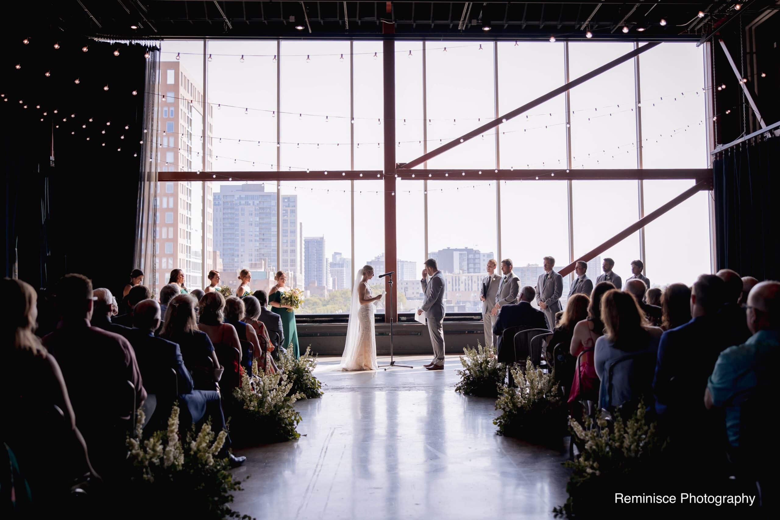 Milwaukee industrial wedding venue