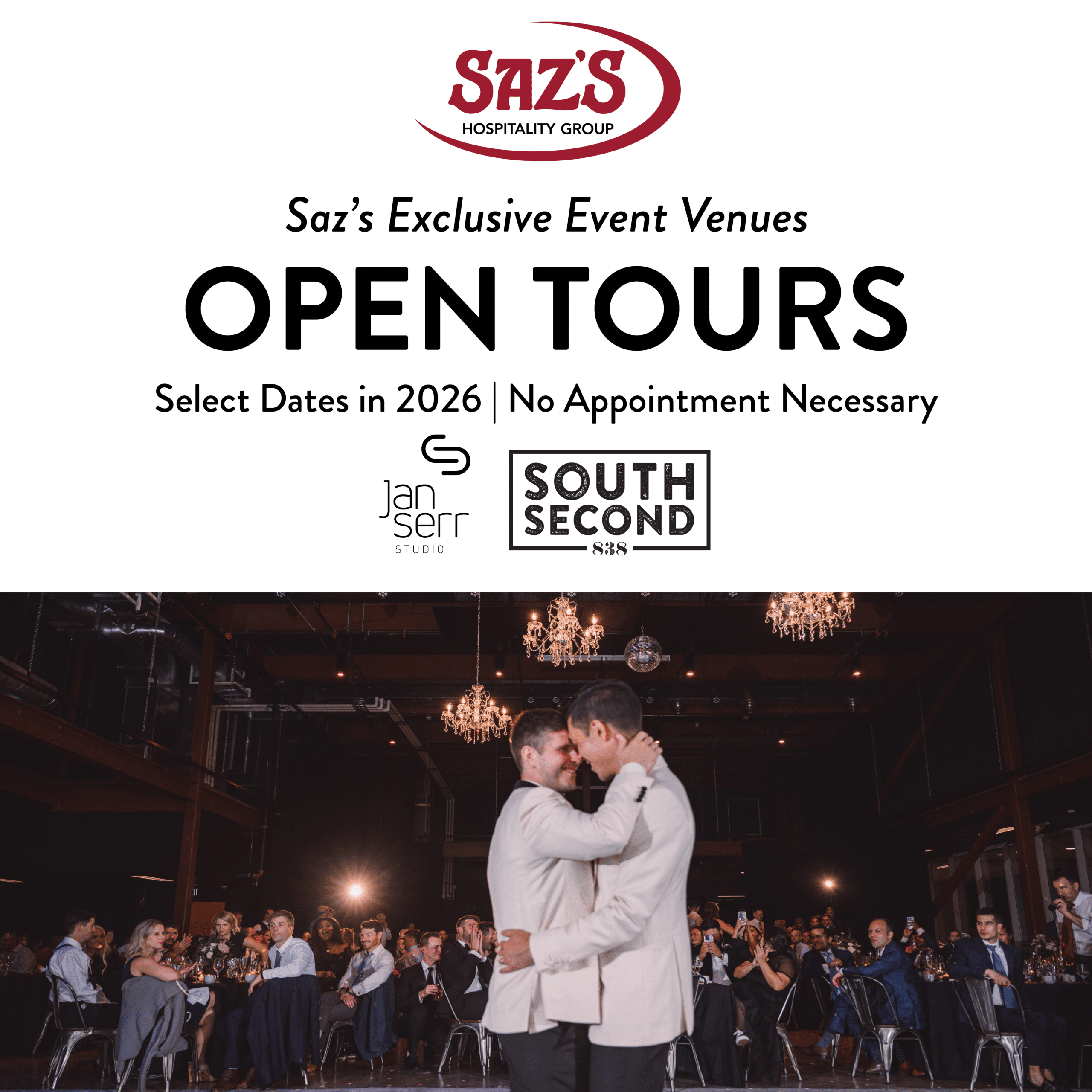 Open Venue Tours - 2026
