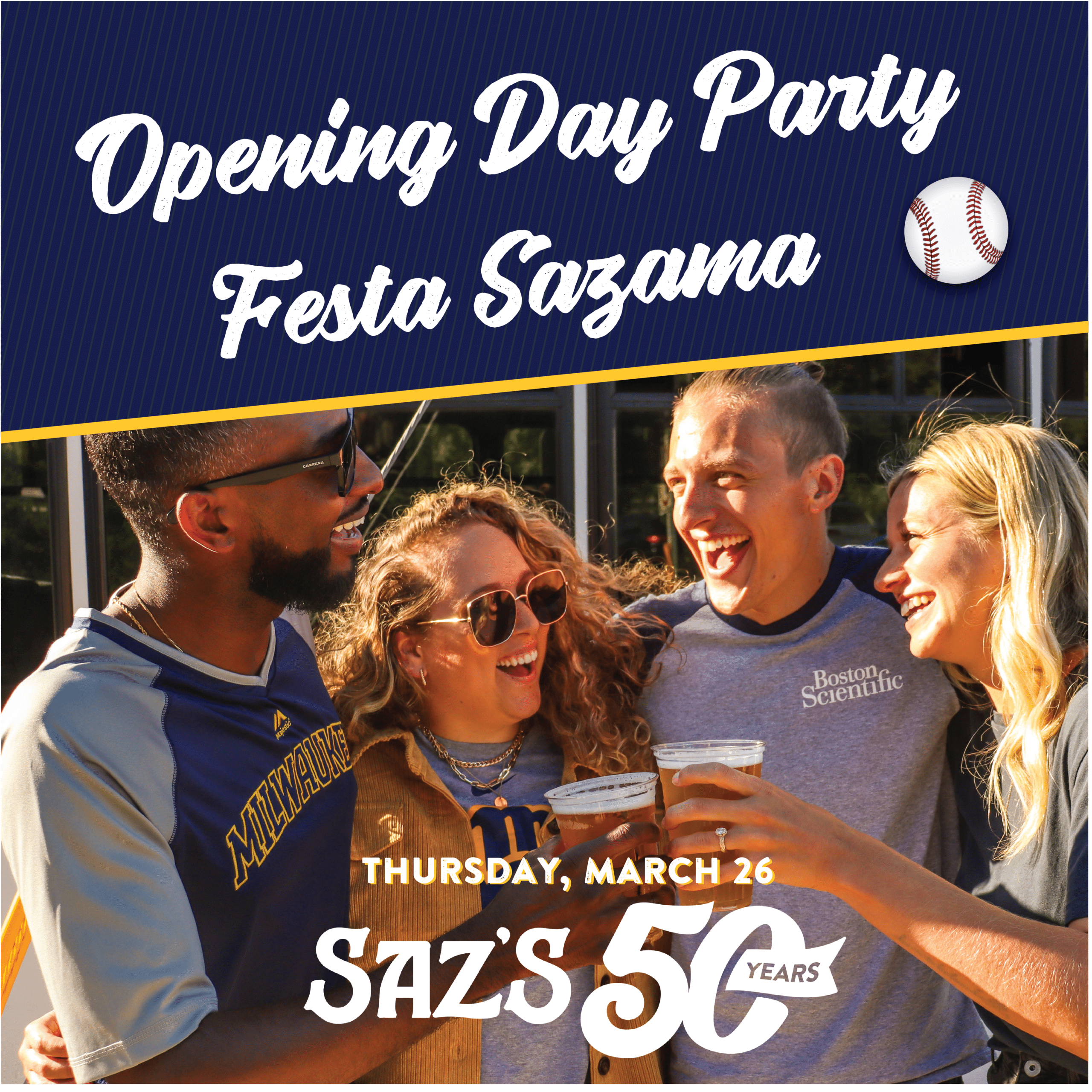 Opening Day Party - Festa Sazama