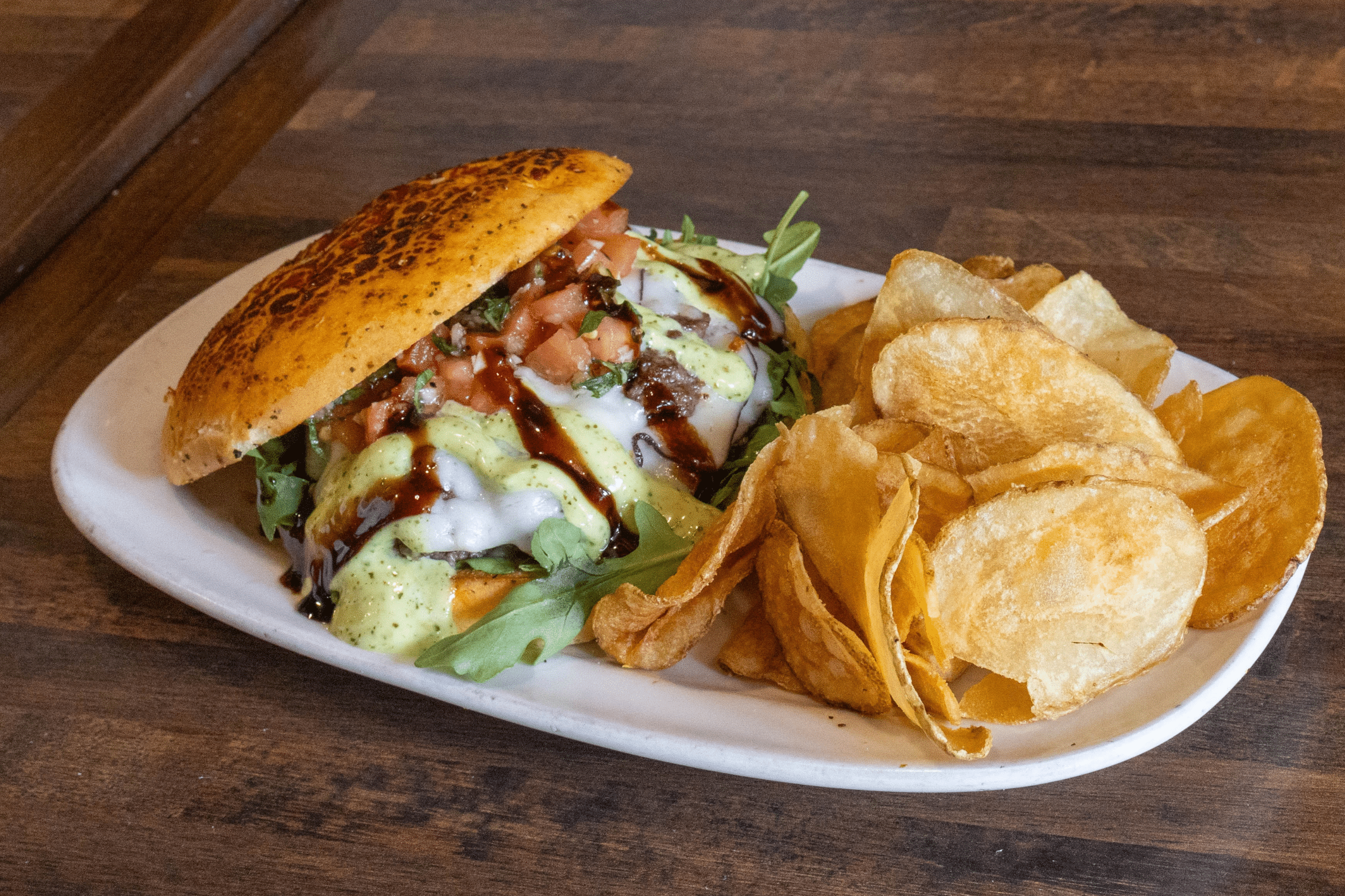 Bruschetta Burger